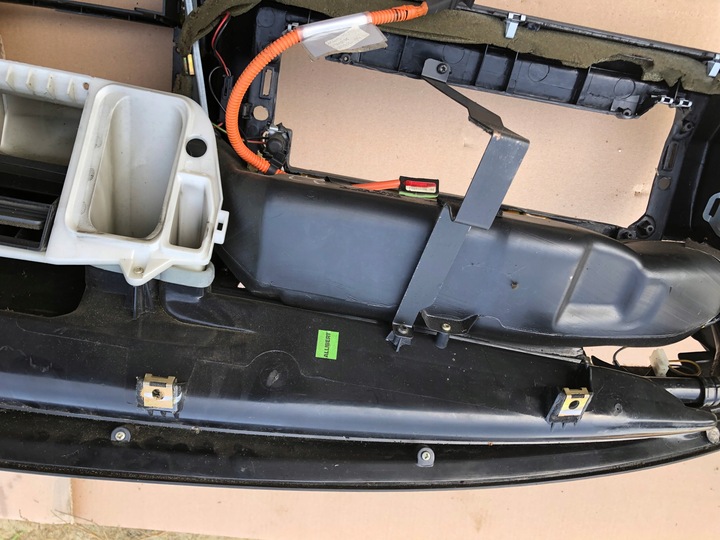 фото №7, Консоль панель volvo 850 дерево каркас dół