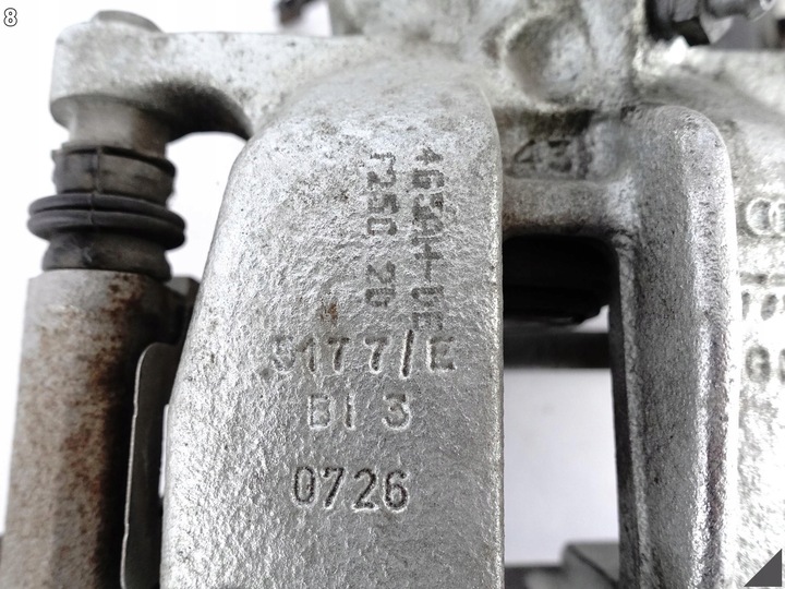 фото №9, Audi a6 s6 4g0 c7 рестайлінг 14-18 супорт гальмівний лівий зад дроти trw 36 km