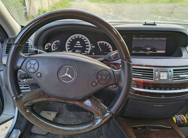 фото №14, Крило правий переднє правий перед підкрилок хром mercedes w221 рестайлінг 775 775u
