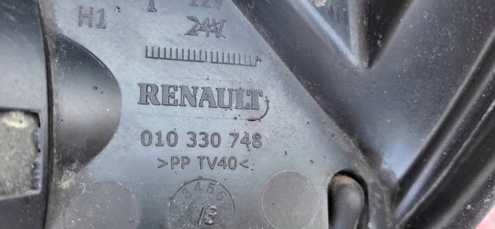 фото №8, Фара перед сторона правая renault clio iv 010330748