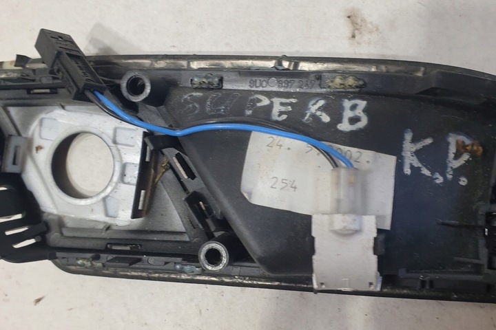 фото №8, Рамка ручка передніх лівих двері skoda superb i 3u4 3u0837247 1.9l