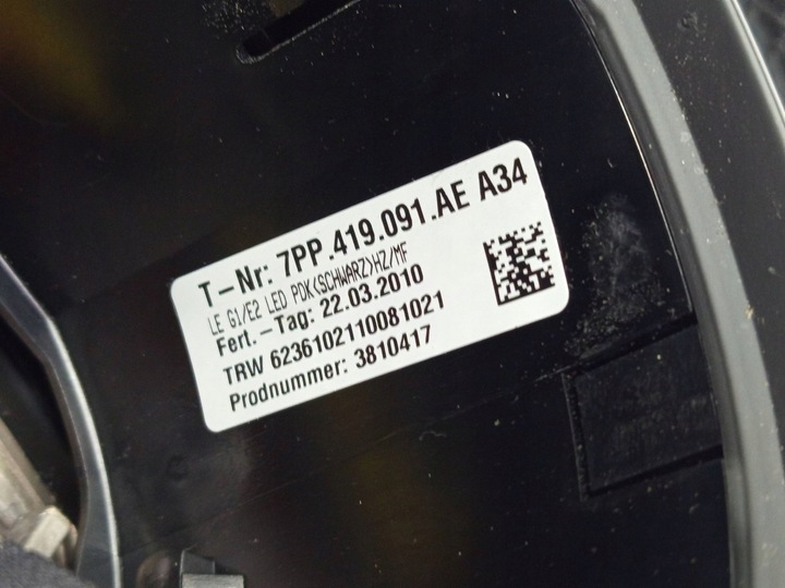 фото №7, Porsche cayenne 7p кермо шкіра мультифункція 7pp419091ae