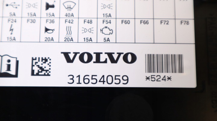 фото №5, Volvo xc90 ii 2.0 d5 коробка предохранителей 31398000, 31654059, 31398001