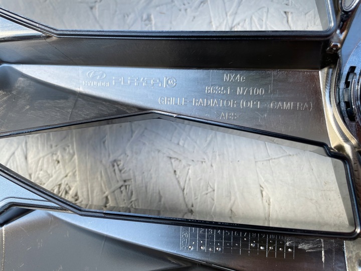 фото №11, Hyundai tucson iv 4 решётка решётка радиатора оригинал новая fv wys 24h