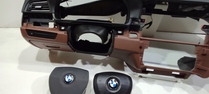 фото №6, Bmw 5 f10 f11 панель консоль подушка безопасности подушки натяжители оригинал демонтаж
