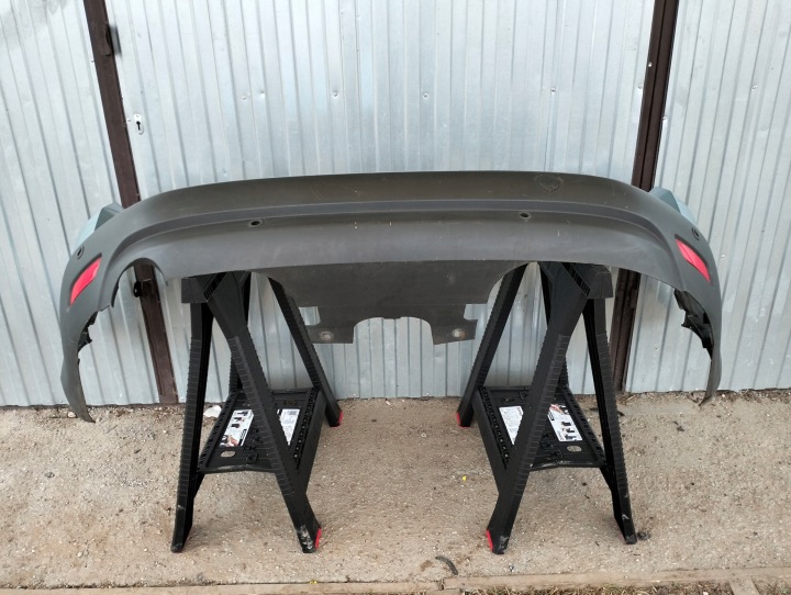 фото №10, Задній бампер pod датчики pdc ford s-max i mk1 2006-2010 колір 38