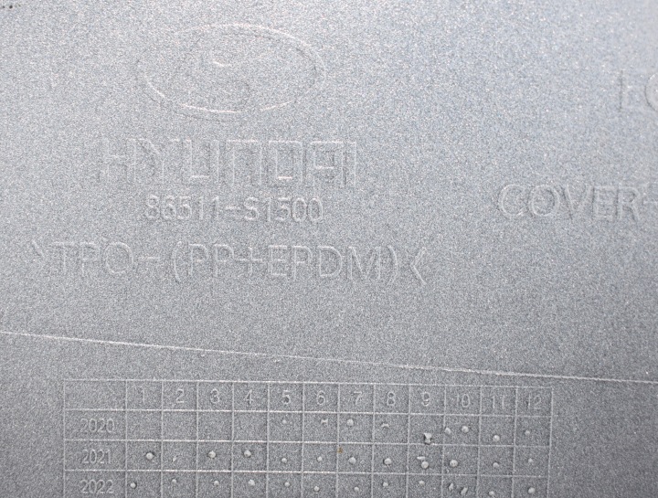 фото №7, Hyundai santa fe iv 4 рестайлинг бампер перед передний org