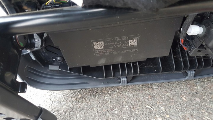 фото №11, Сиденье правые перед подушка безопасности европа vw touareg iii