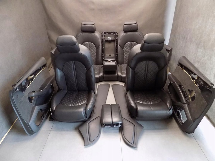 фото №1, Audi s8 d4 сидіння шкіра вентильовані масажі підігрів