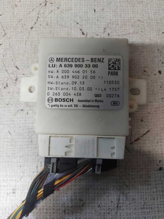 фото №1, Mercedes vito 639 рестайлінг модуль pdc a6399003300