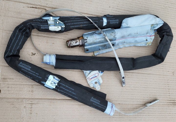 фото №7, Шторка подушка подушка безопасности левая renault laguna iii oem номер 985p10001rc
