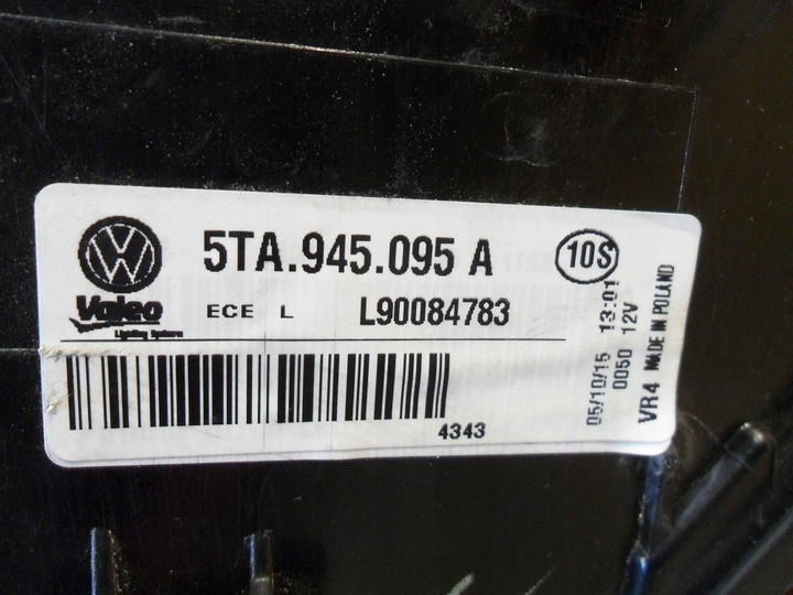 фото №14, Лампа зад задняя левая vw touran 15- 5ta945095a