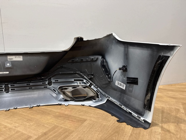 фото №7, Bmw 8 g16 задний бампер комплектный цвет a300 карбон