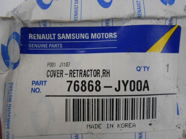 фото №6, Renault oem номер 76868jy00a