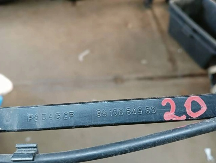 фото №5, M20 peugeot 3008 5008 ii рычаг дворники правые 9810664980