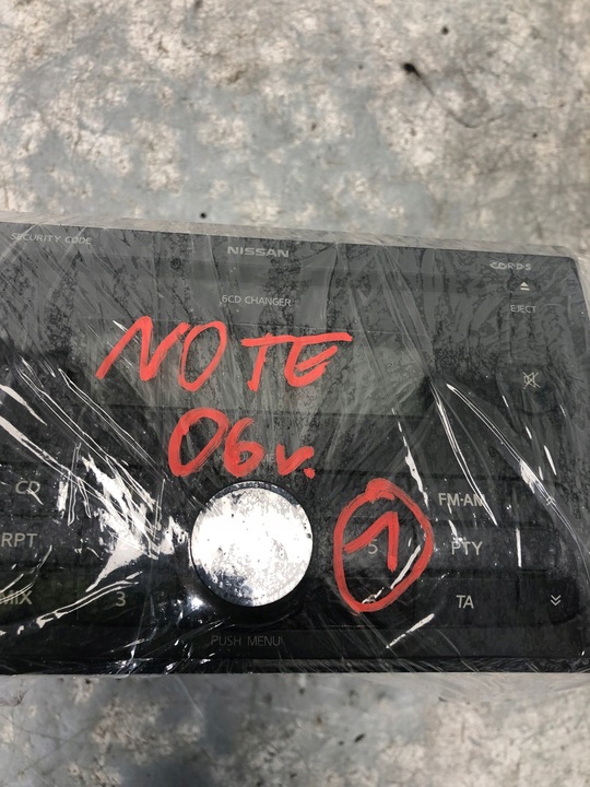 фото №7, Радіо cd nissan note e11 7645387318