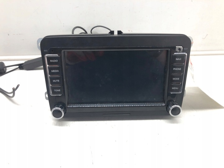 фото №1, Радіо vw scirocco iii 08-17 програвач мультимедіа, стерео