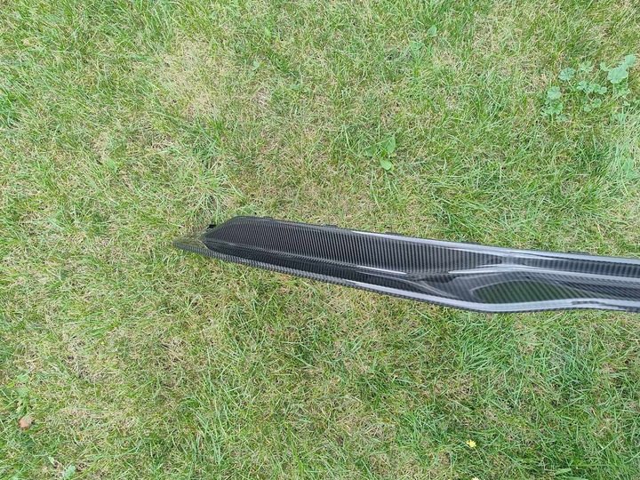 фото №13, Audi r8 4s рестайлінг накладка бампера перед нова оригінал карбон 3576