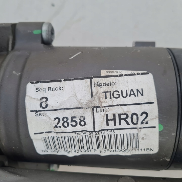 фото №7, Трансмісія кермова рейка рульового управління vw skoda audi seat 5qn