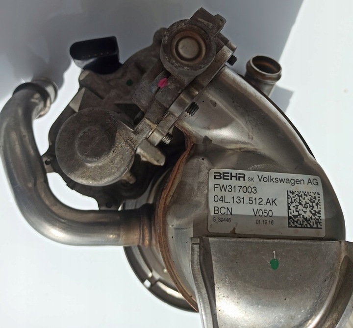 фото №7, Vw scirocco радіаторів вихлопних газів 04l131512ak дросельна заслінка 04l131501l 2.0tdi cuw