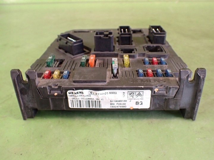 фото №2, Модуль bsi peugeot 206 рестайлінг 1.4 b 04r 9652474580