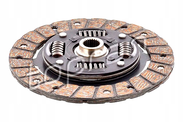 фото №1, Topran диск сцепления seat inca toledo i vw caddy ii golf i golf ii