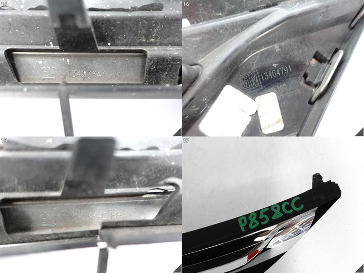 фото №15, Opel astra k v 5 покоління 15-19 бампер решітка радіатора решітка решітка хром перед