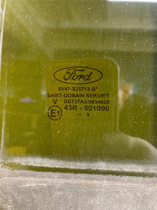 фото №3, Ford kuga mk1 - стекло дверь - левый зад - 43r001090