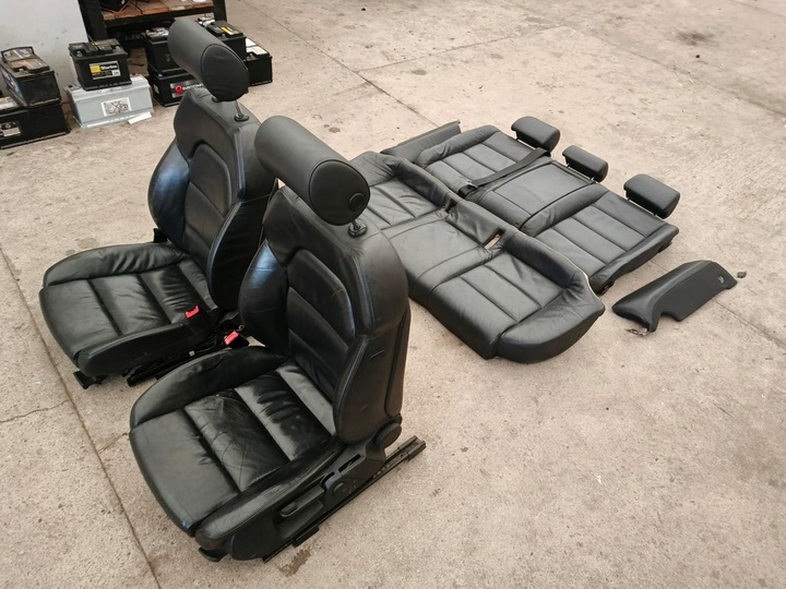 фото №6, Сидіння салон шкіряні шкіра audi a6 c6 універсал європа