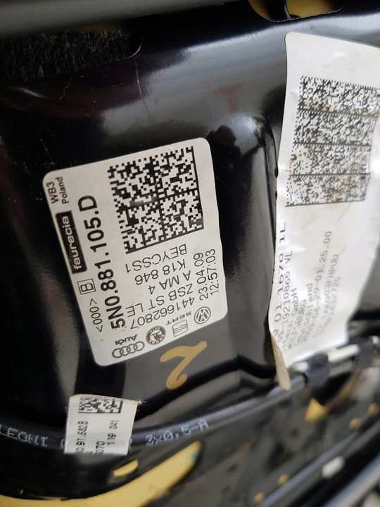 фото №10, Сидіння водія vw tiguan 5n0