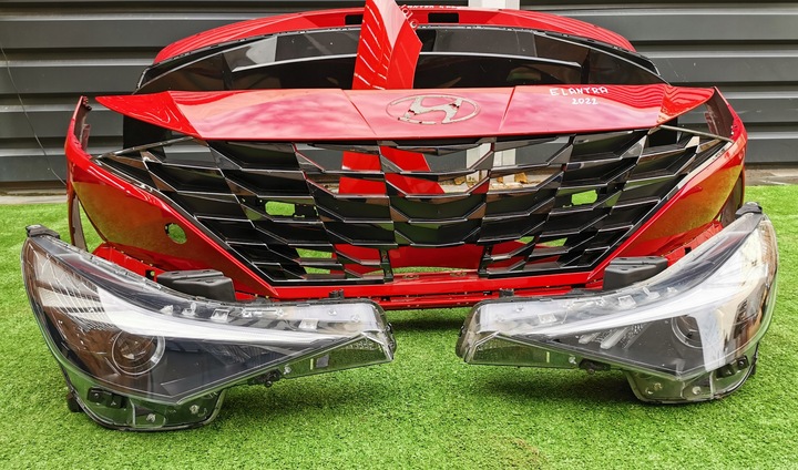 фото №1, Hyundai elantra vii 7 бампер переднее лампа 2020-2023