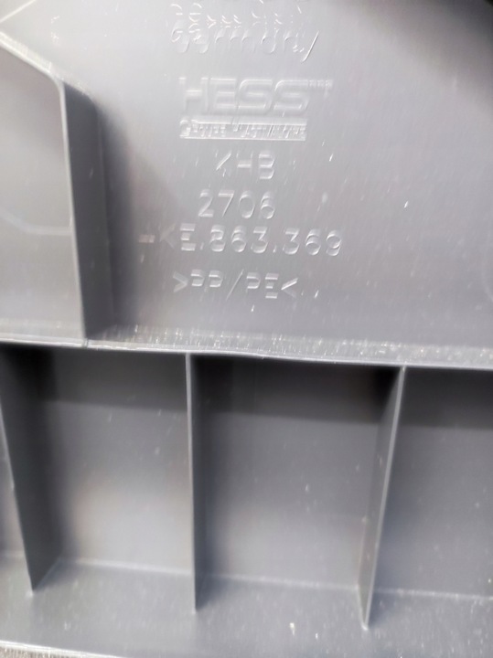 фото №7, Бардачок полка вкладка багажника перед audi q8 e-tron etron