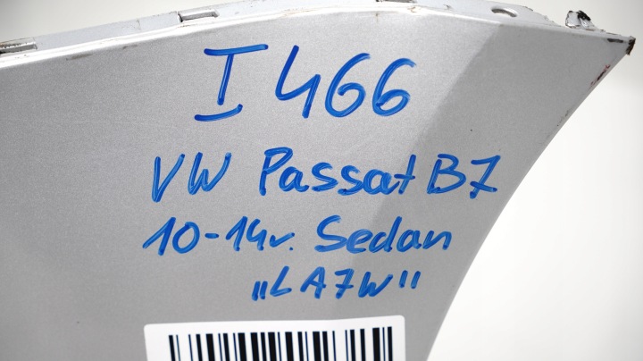фото №7, Бампер перед передний vw passat b7 10-14r la7w pdc
