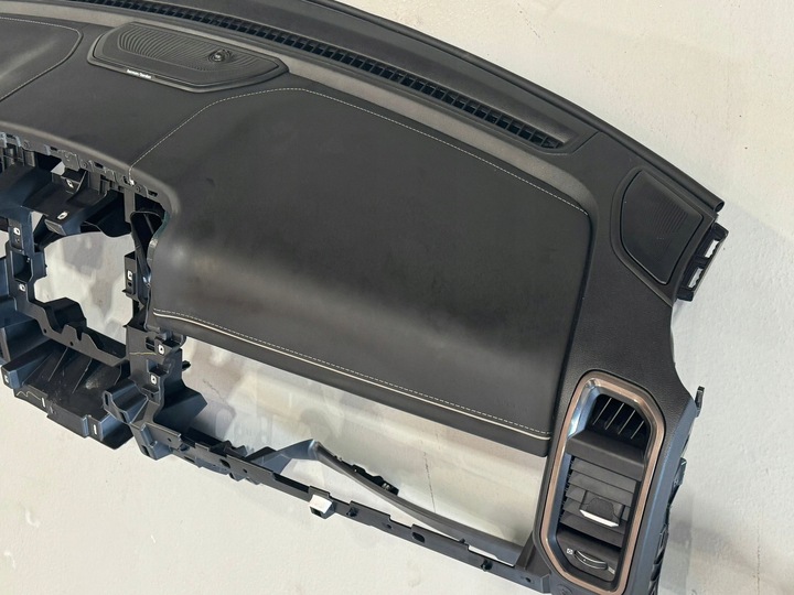 фото №4, Dodge ram v 1500 консоль панель подушка безопасности подушки ремни limited белая nić кожа