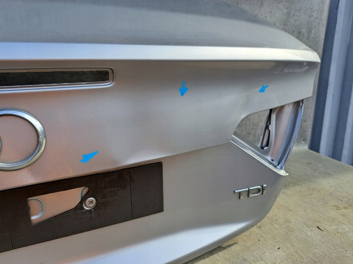 фото №6, Audi a5 8t0 sedan крышка крышка багажника