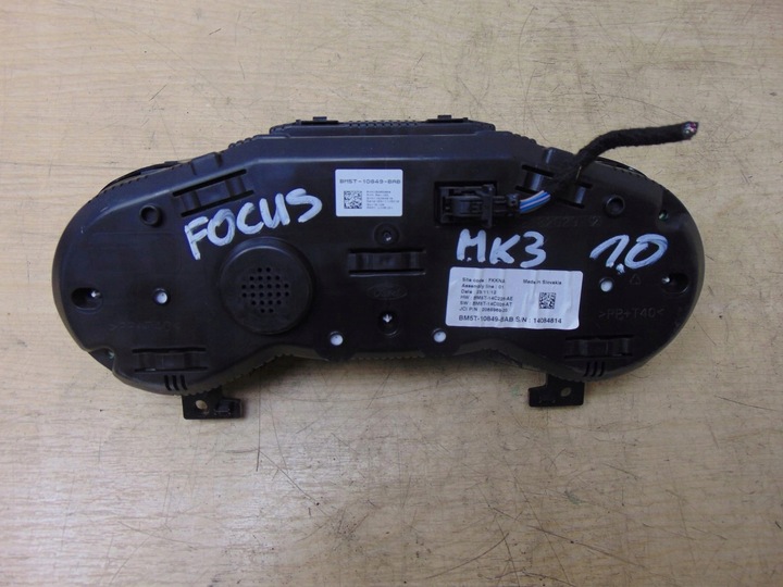 фото №5, Спидометр манометр ford focus mk3 1.0 ecoboost европа