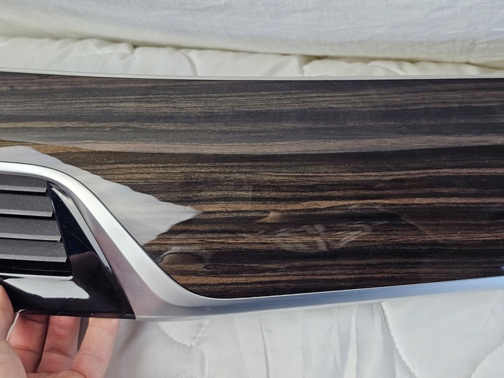 фото №9, Планка dekor защита консоли панели led дерево bmw 5 g30 g31