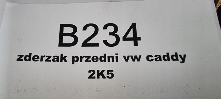 фото №10, Бампер передний vw caddy 2k5 рестайлинг 2k5807221k