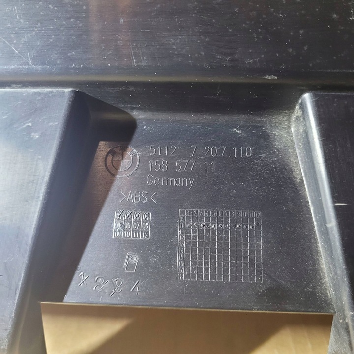 фото №7, Крепление ползун адаптер бампера балка зад bmw 5 f11 оригинальный номер 7207110 7299972