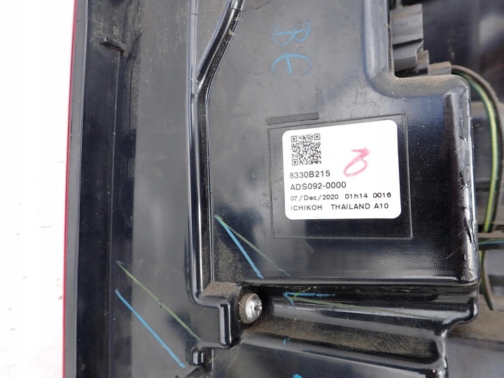 фото №6, Mitsubishi l200 v 5 рестайлінг 19- лампа зад задня ліва