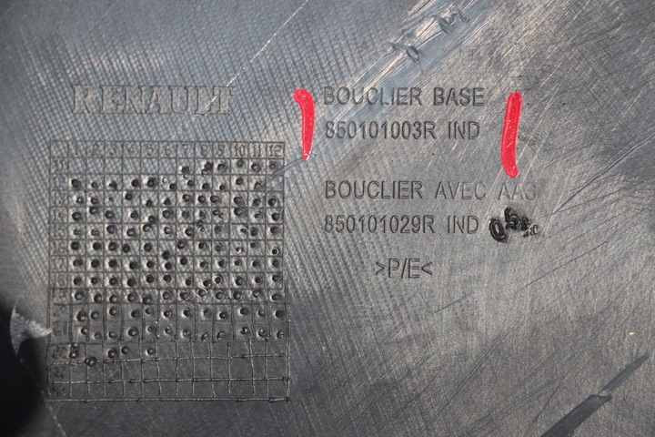 фото №10, Колір білий oy369 renault zoe i бампер зад задній 2012-2018 bez otw.na pdc