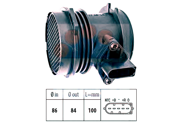 фото №2, Facet витратомір повітря mercedes eps