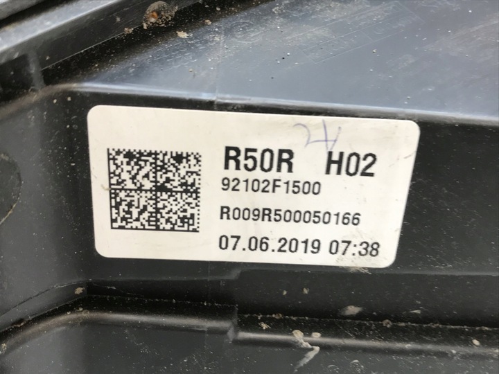 фото №10, Kia sportage iv рестайлінг повний led лампа права 92102-f1500