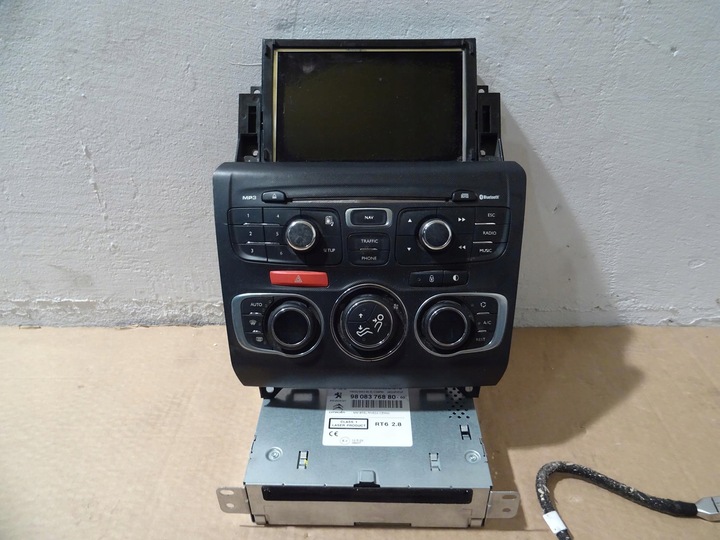 фото №1, Citroen c4 ii ds4 радио навигация 9808376880
