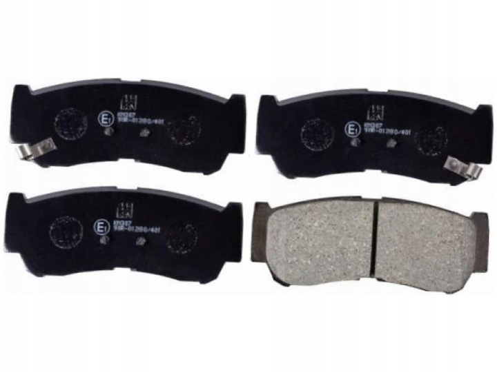 фото №1, Гальмівні колодки зад hyundai starex 2.5 01-07 h-1 starex 2.5 02-07 h-1 2.5 02-05