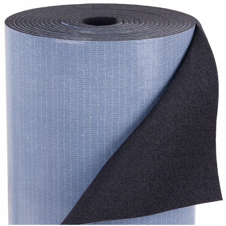 фото №16, Пена wyciszająca premium 6mm з klejem ролики