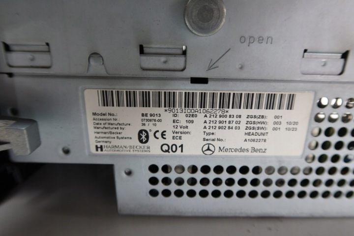 фото №6, Mercedes w212 команд магнитола магнитола 2129008308 w207