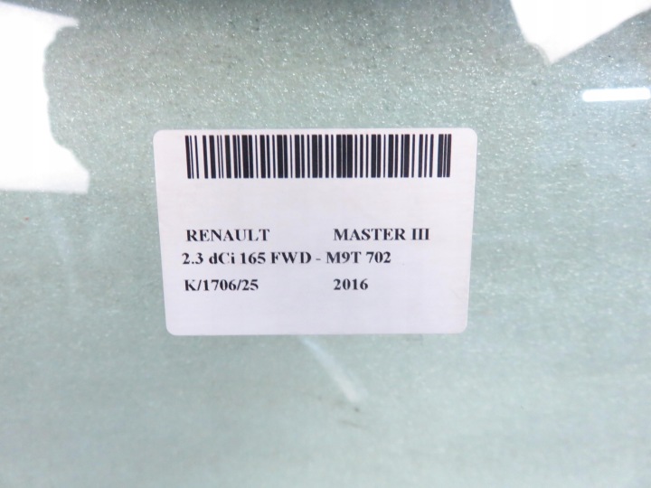 фото №6, Стекло стены перегородки renault master iii