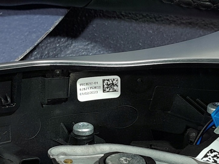 фото №9, Bmw 3 g20 g21 lci руль кожа мультифункция m набор лепестки 8043606