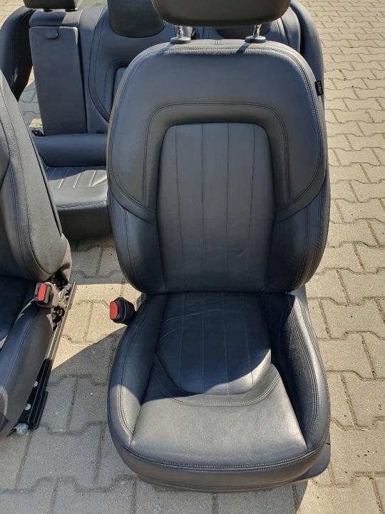 фото №9, Maserati quattroporte 2013-24 сиденья чёрная кожа usa супер состояние